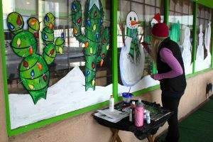 Window Decoration for the Downtown Tucson Parade of Lights