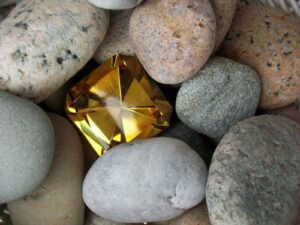 Hidden gem in a pile of rocks